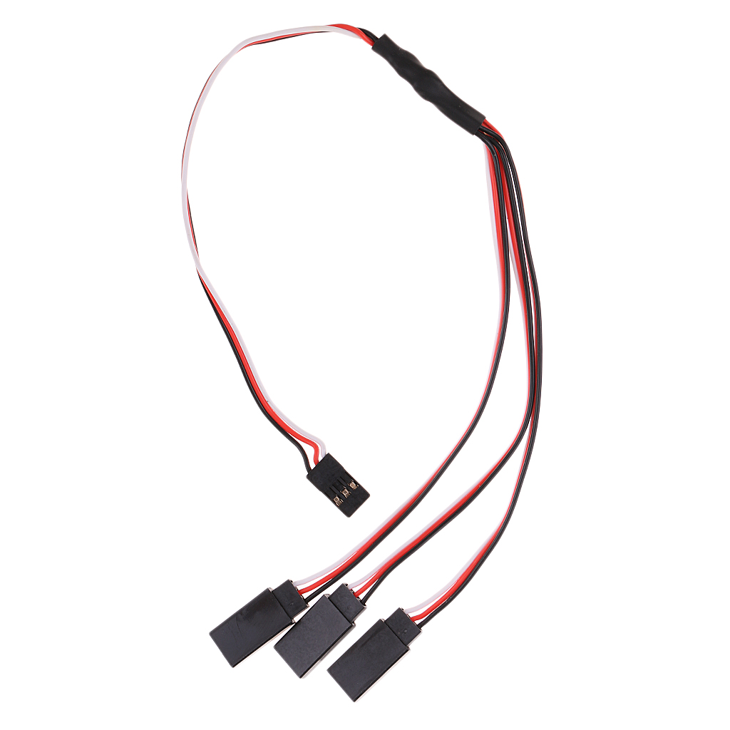 300mm Triple Servo Extension Lead Wire Cable for RC Futaba JR Male to Female 30cm 300mm Triple Servo Extension Lead Wire Cable for RC Futaba JR Male to Female 30cm
