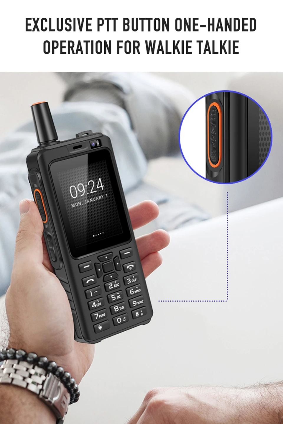 cheapest cell phone for gaming UNIWA F40 Alps F40 Walkie Talkie 4G LTE Mobile Phone IP65 Waterproof Rugged Keyboard Smartphone Quad Core Android 8.1 VS F50 F60 motorola moto cell phone