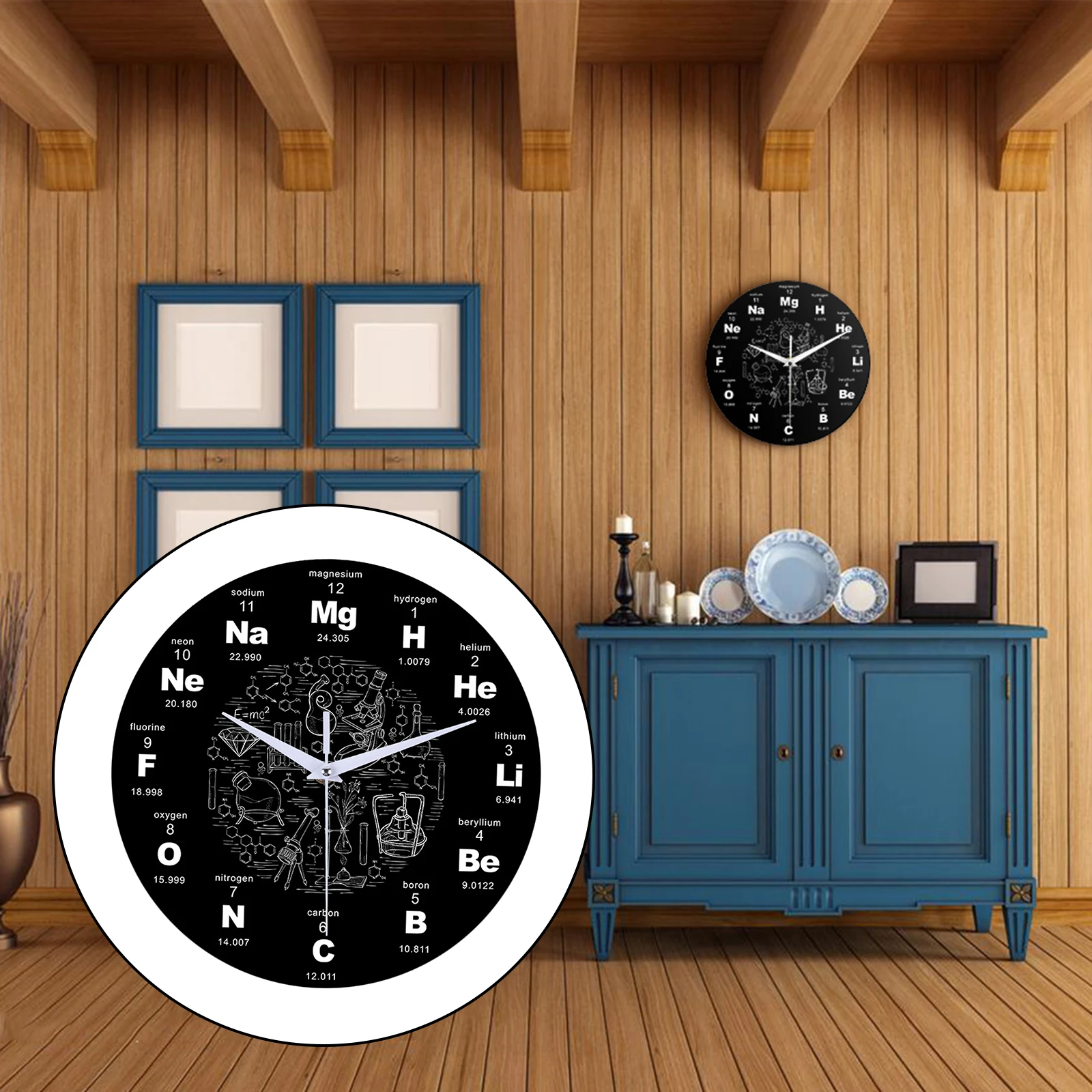 Round Wall Clock 12