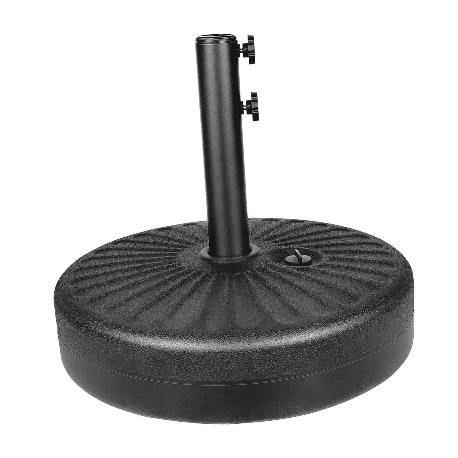 Outdoor Patio Umbrella Round Base Replacements Summer Parasol Stand Fixed