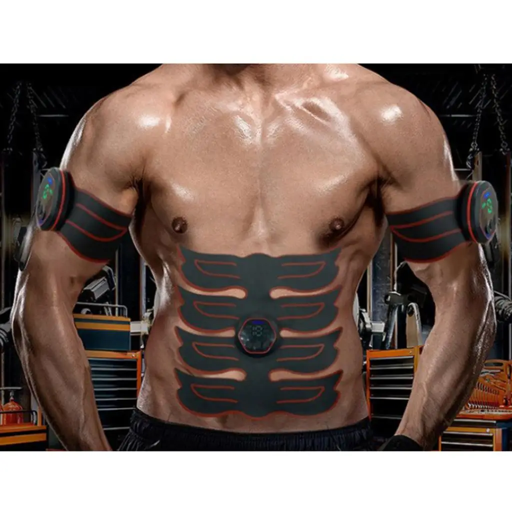 Smart Abs Stimulator Training Fitness Gear Muscle Abdominal Toning Belt Trainer