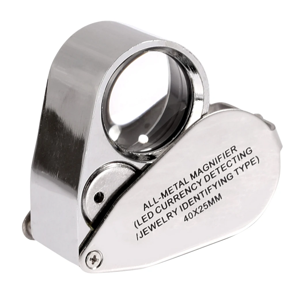 40X 25mm Glass Magnifying Magnifier Jeweler Design Repair Loupe Loop