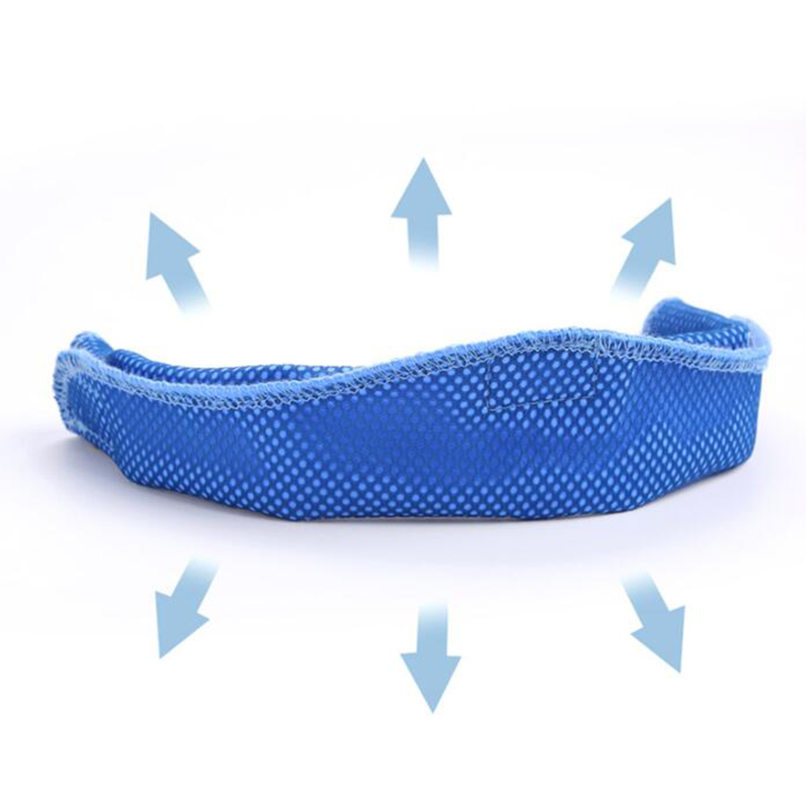 Cooling PVA Cold Fabric Hard Hat Sweatband Liner Strip Cold Feeling Quickly Cool Down Absorb Sweat Self-adhesive Cloth Accessory