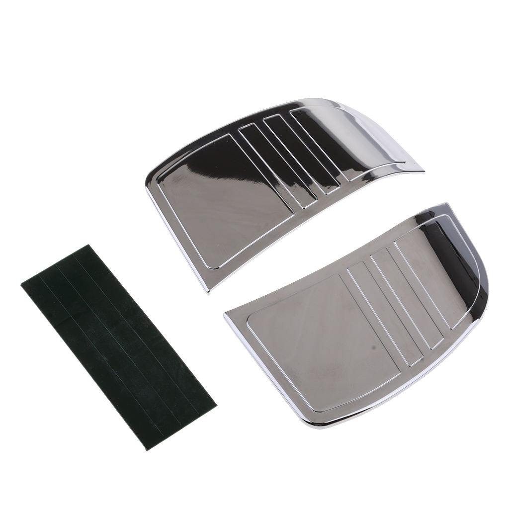 Sliver Front Tri Line Stereo Trim Cover For Harley Touring Model 2014-2015