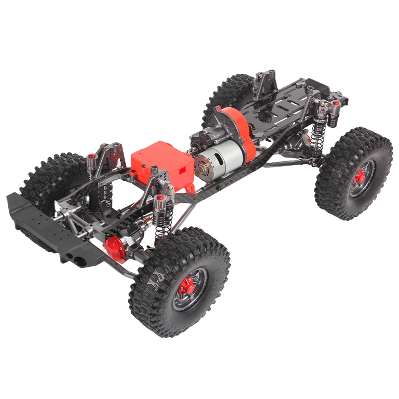 RC Car Upgrade 313mm Wheelbase Frame Kit Fit for SCX10 1/10 RC Crawler