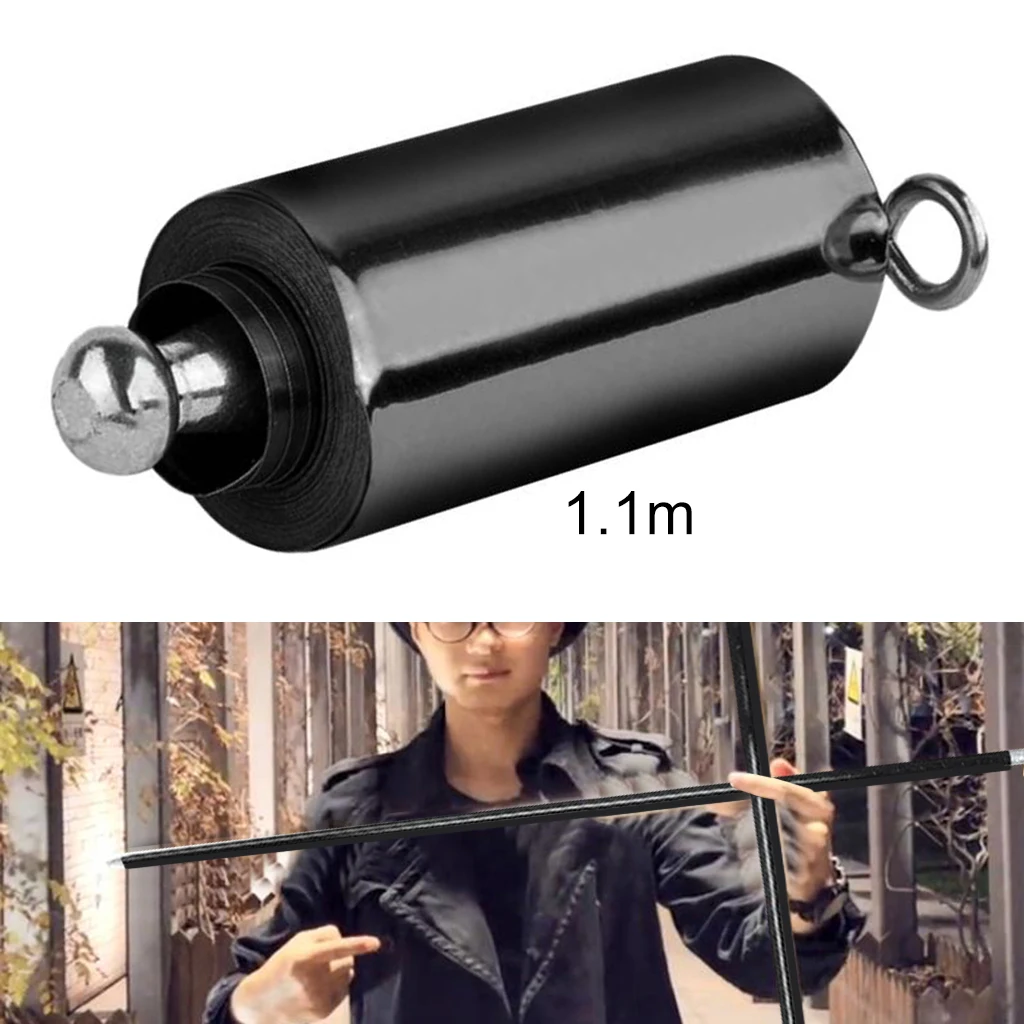 1.1m 1.3m 1.5m Metal Appearing Cane  Pocket Staff 110cm  Wand for ian Stage  Trick  Accessories