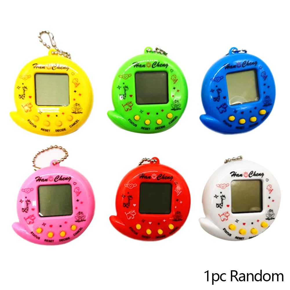 168 Pets In 1 Virtual Pet Electronic Toys Creative Electronic Pet Game Tamagotchi Toy Mini Handheld Game Children Gifts