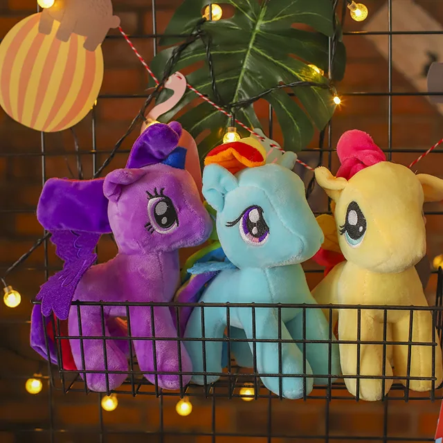 40cm/30cm/18cm Ty Animal Stuffed Plush Pillow Cute Little Pony Rainbow Dash  Rarity Twilight Sparkle Children Soft Toy Girl Gift - AliExpress