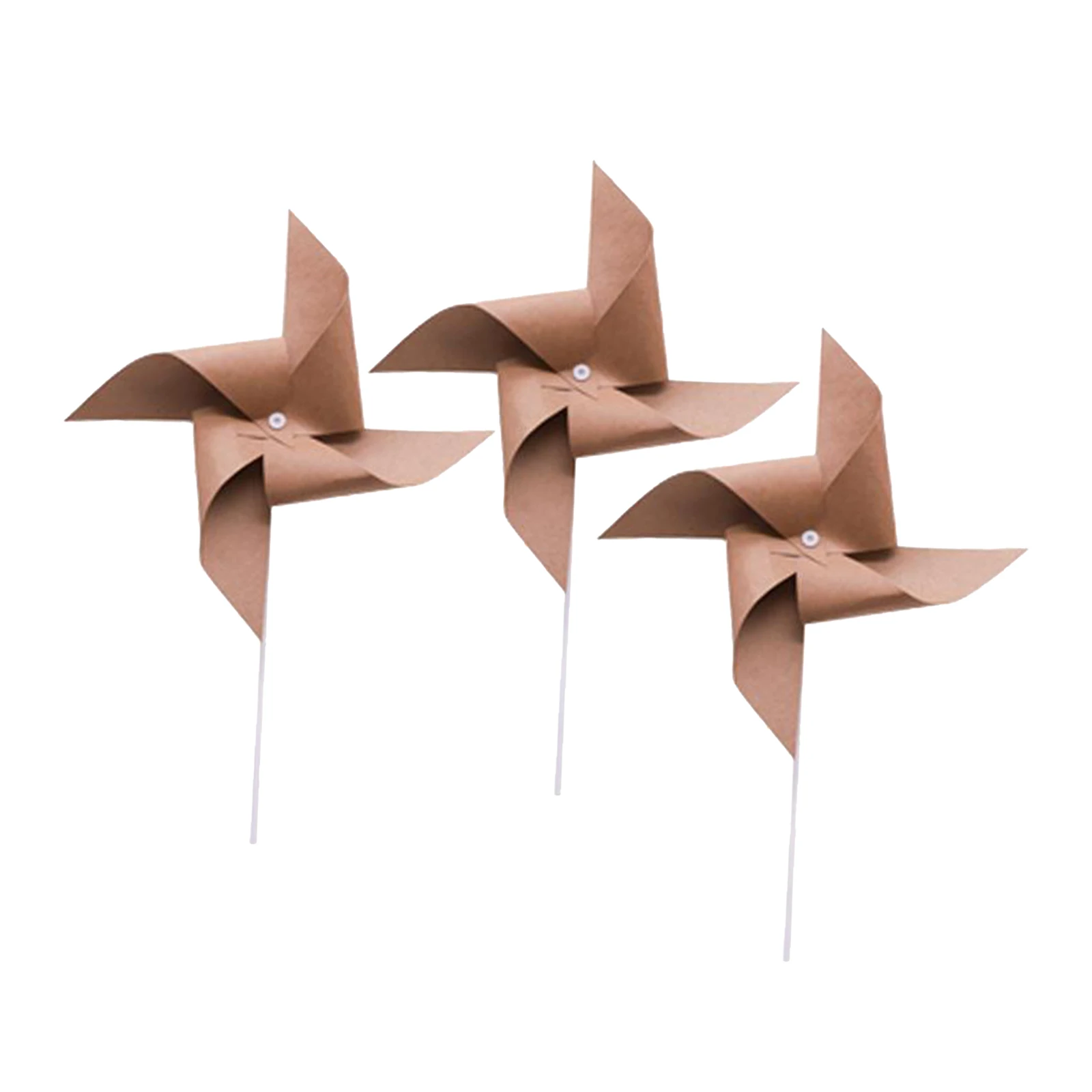 3pcs Paper Pinwheel Toy ner Windmill Kids Toy Yard Garden Decor Wedding Birthday Decorations Photo Props