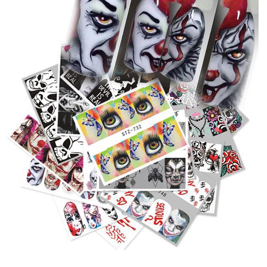 nail Decor Manicure Halloween Party Stickers Party Holiday Supplies
