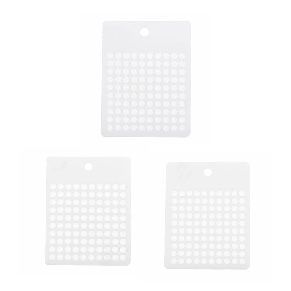 Plastic Bead Counter Round Bead Counting Board For Gemstone Pearl Jewelry Making