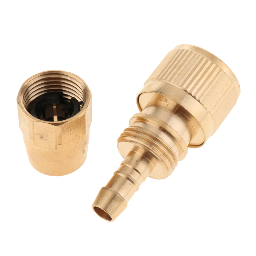 Brass Garden Expanding Hose Joint Male Pipe Adaptor Repair Watering Equipment 2.3 inch x 1 inch