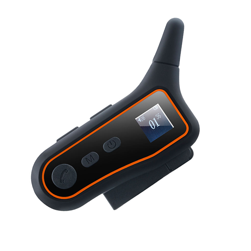 Motorcycle Helmet Bluetooth Headset Intercom 6 Riders 3000M Wireless Intercomunicador BT Interphone Fits For Open Face Helmet