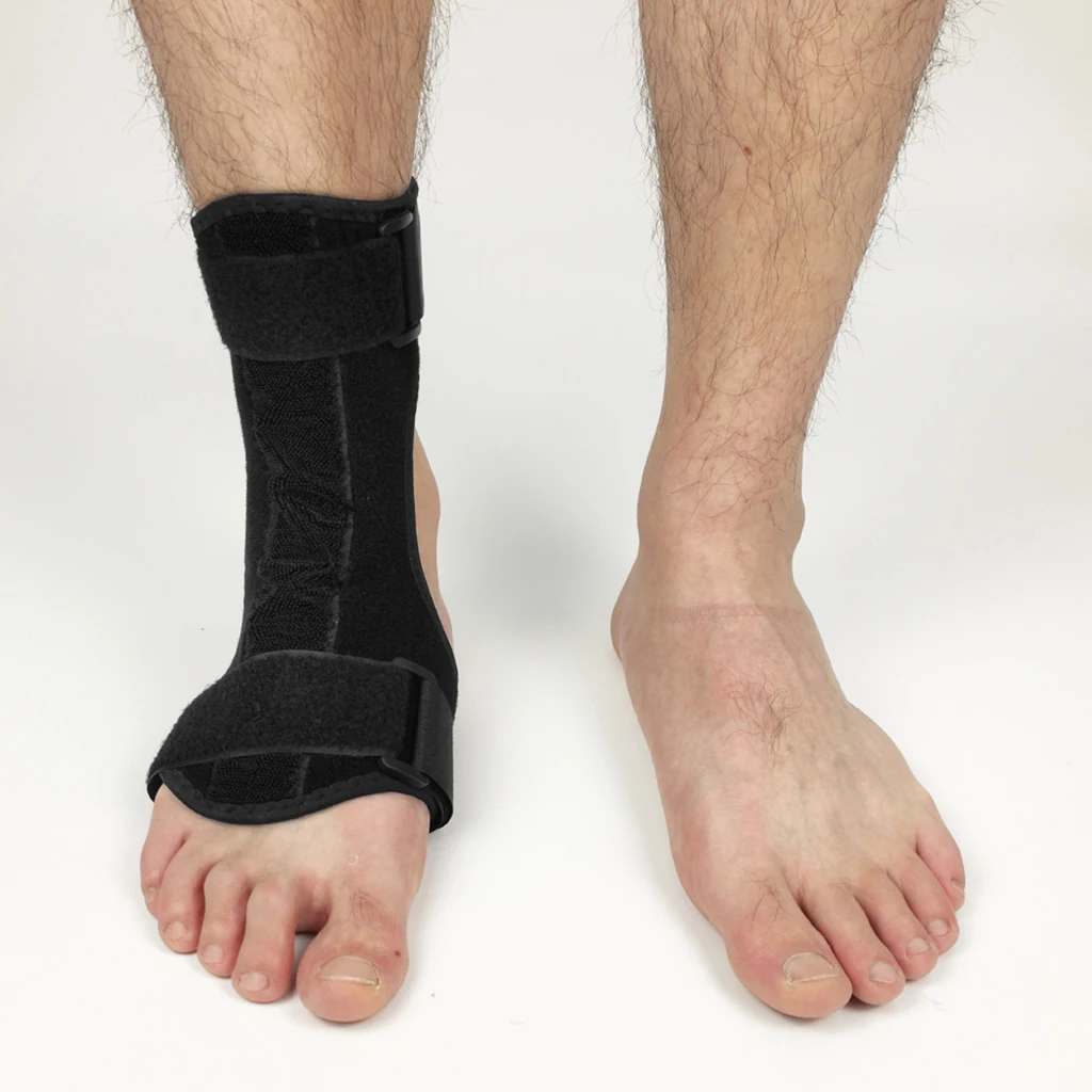 Adjustable Foot Drop Brace Ankle Support Sprain Plantar Fasciitis Tendonitis Sports Injury Fracture Splint Stabilizer