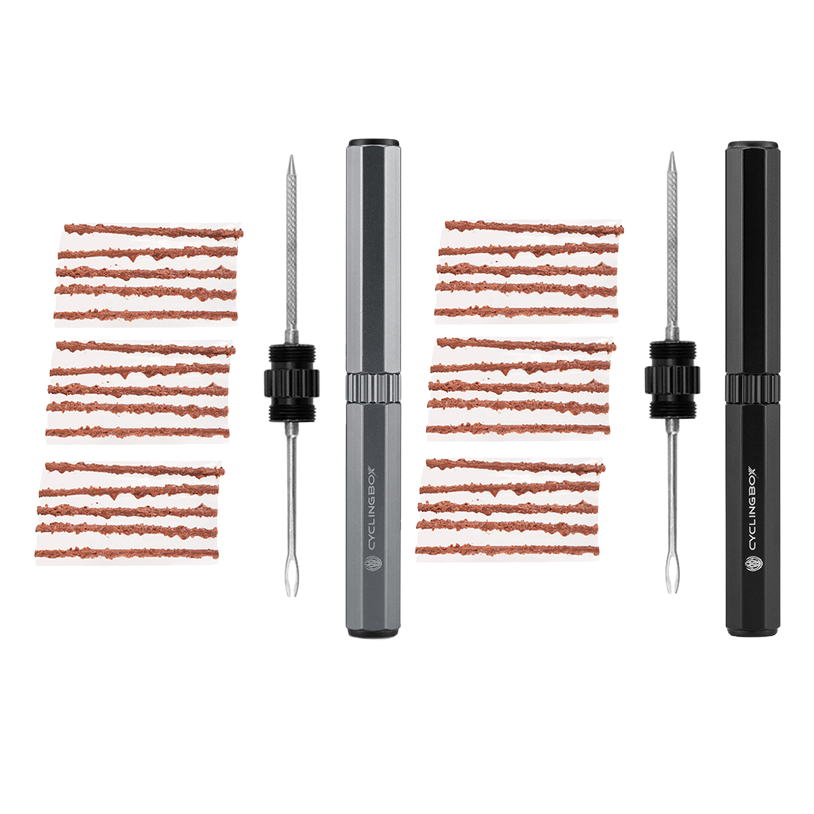 Bicycle Tubeless Tire Repair Tools Kit Mini MTB Road Bike Tyre Plug Puncture Flat Fix Patch Drill Portable Sealant Rubber Stripe