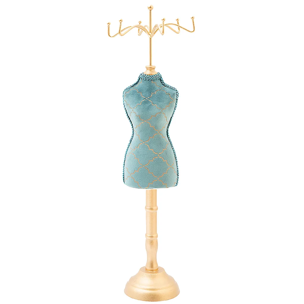 Resin Mannequin Jewelry Display Stand Holder for Bracelet Earrings