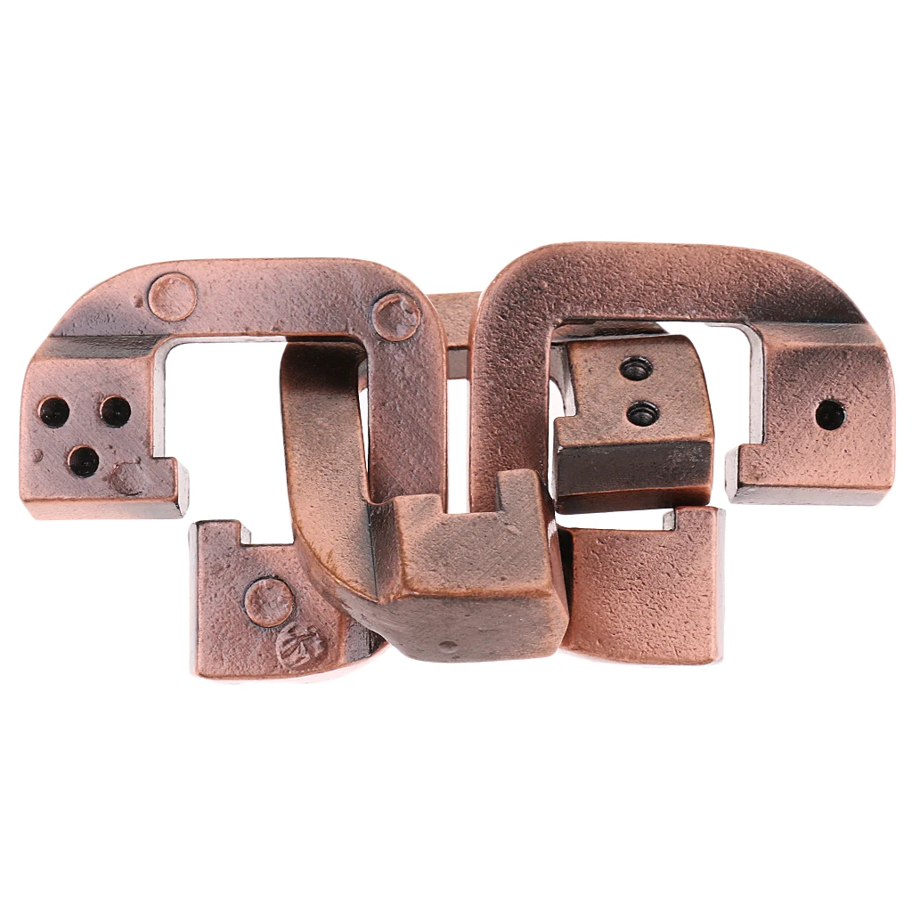 MagiDeal 1Pc Classic Ring Lock Puzzle Classic Metal Brain Teaser IQ EQ Test Toy for Adults Children Kids Birthday Gift MagiDeal 1Pc Classic Ring Lock Puzzle Classic Metal Brain Teaser IQ EQ Test Toy for Adults Children Kids Birthday Gift