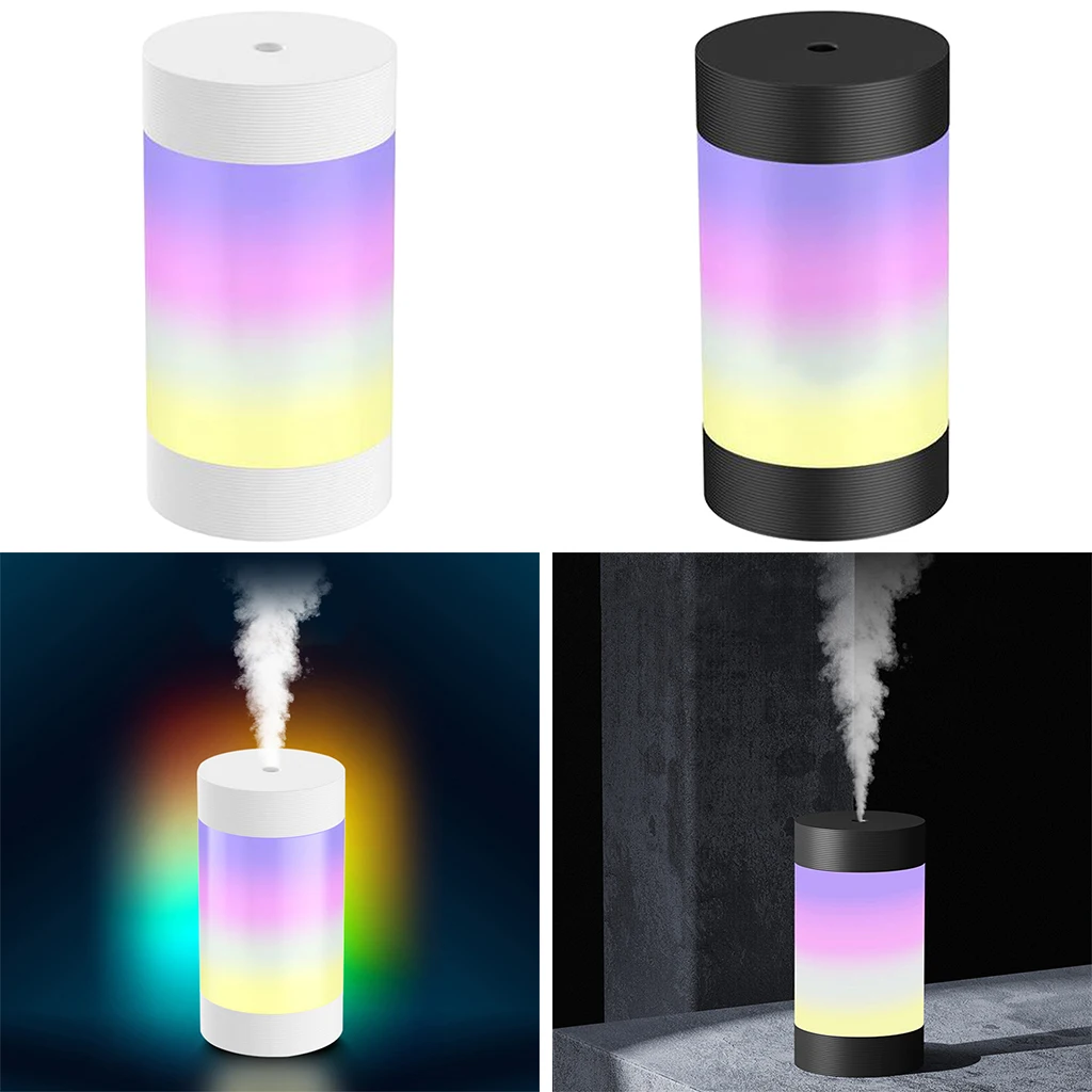 Travel Size Essential Oil Diffuser 300ml Small Aroma Ultrasonic Humidifier USB for Babies Bedroom Room