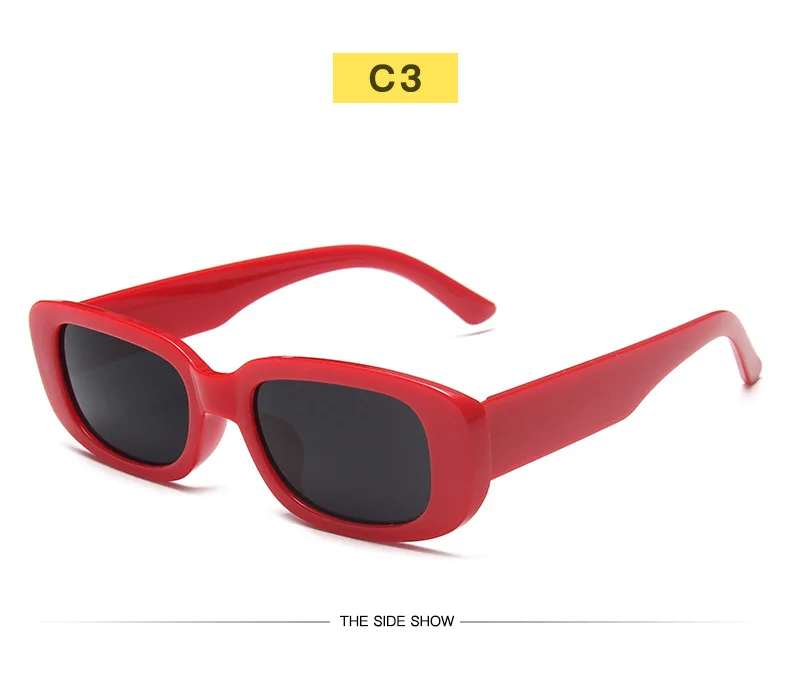 big black sunglasses Fashion small frame female sunglasses retro classic color sunglasses street designer punk glasses male female glasses UV400 square sunglasses women