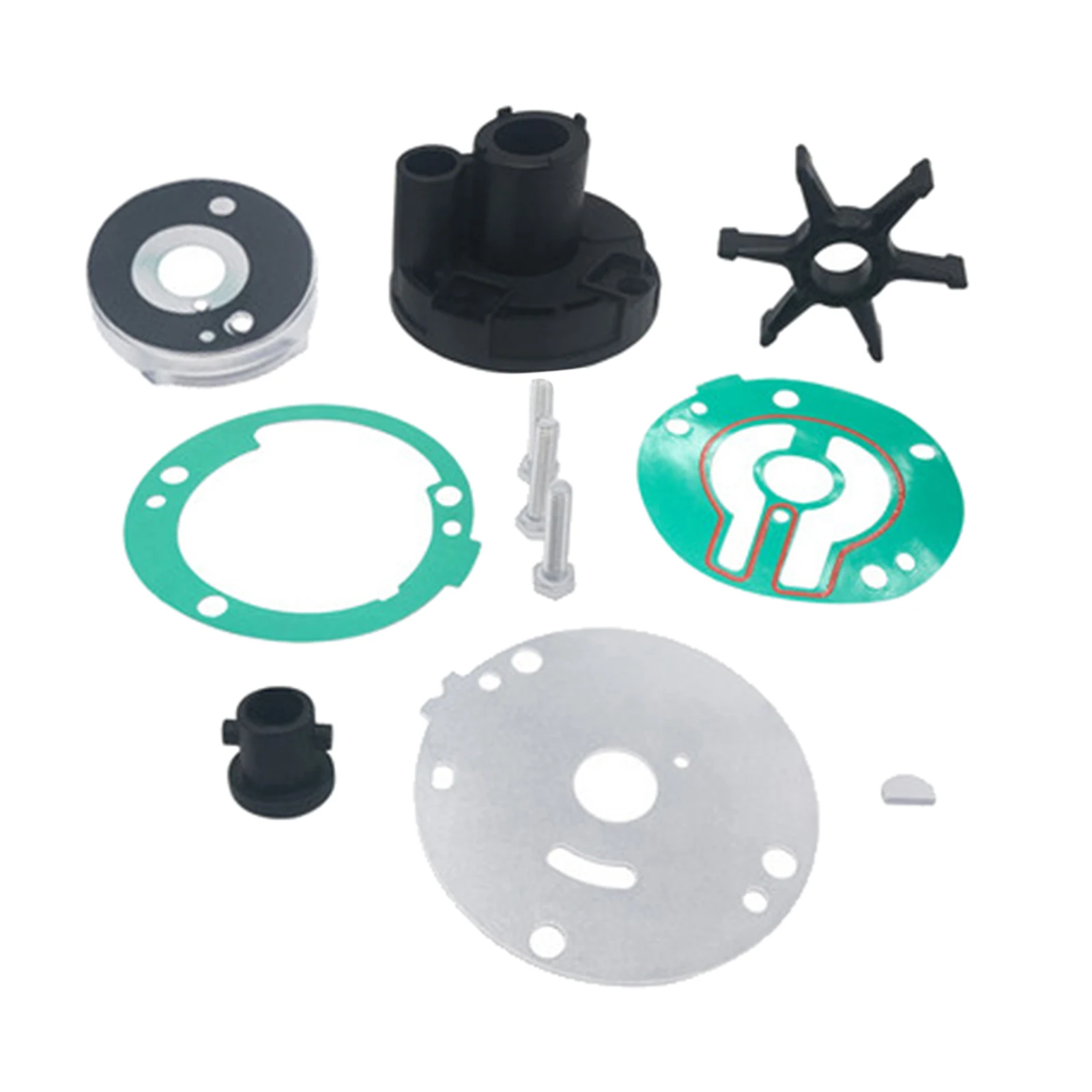 Water Pump Impeller Kit for Yamaha 25HP 30HP 689-W0078-05 Outboard Engines