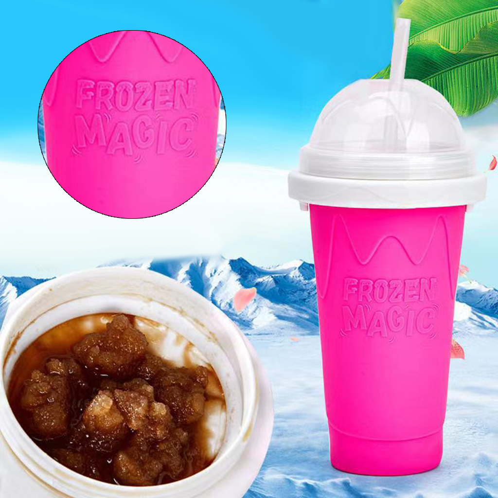 Quick Frozen Smoothies Cup Drinks Squeeze Cup for Children Fast Cooling