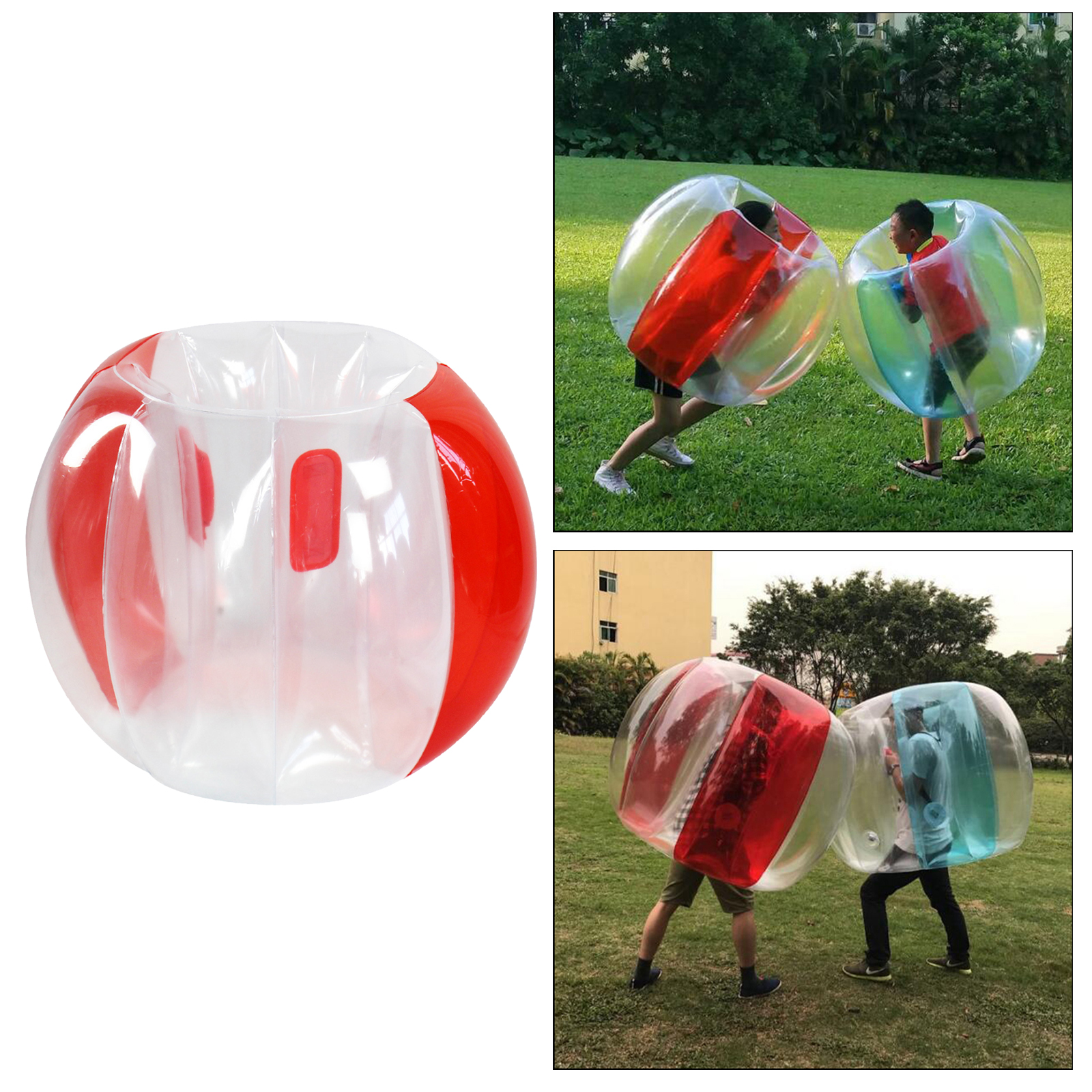 Inflatable Bubble Balls Junior Teens  Bumper Balls Game Kids Bumper Soccer Ball Giant Human Hamster Knocker Body  Ball