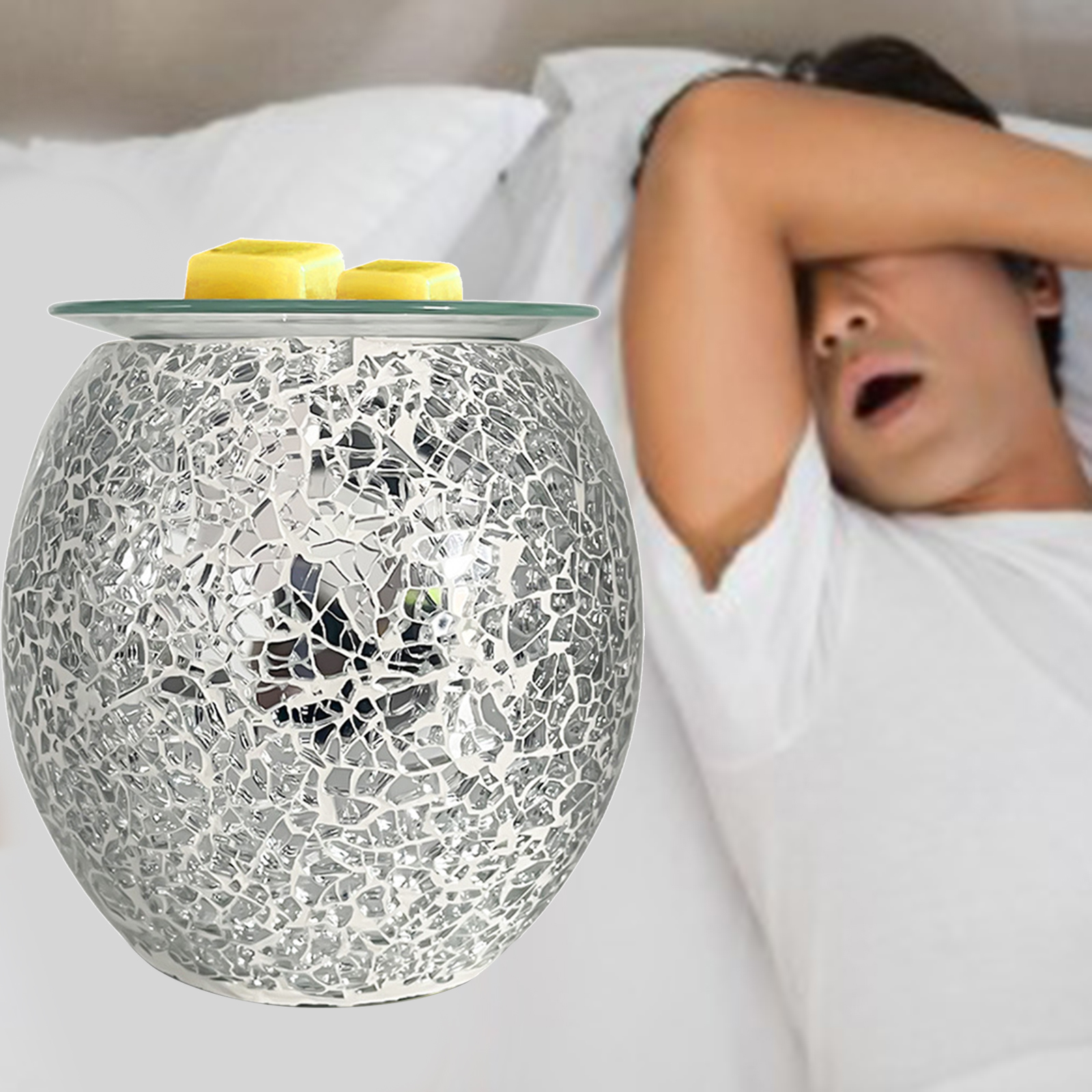 mosaic electric oil burner