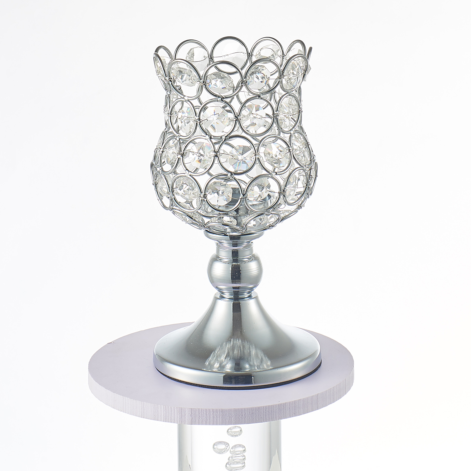 Candle Holders Iron Candelabra Wedding Party OrnamentDecor Candlestick