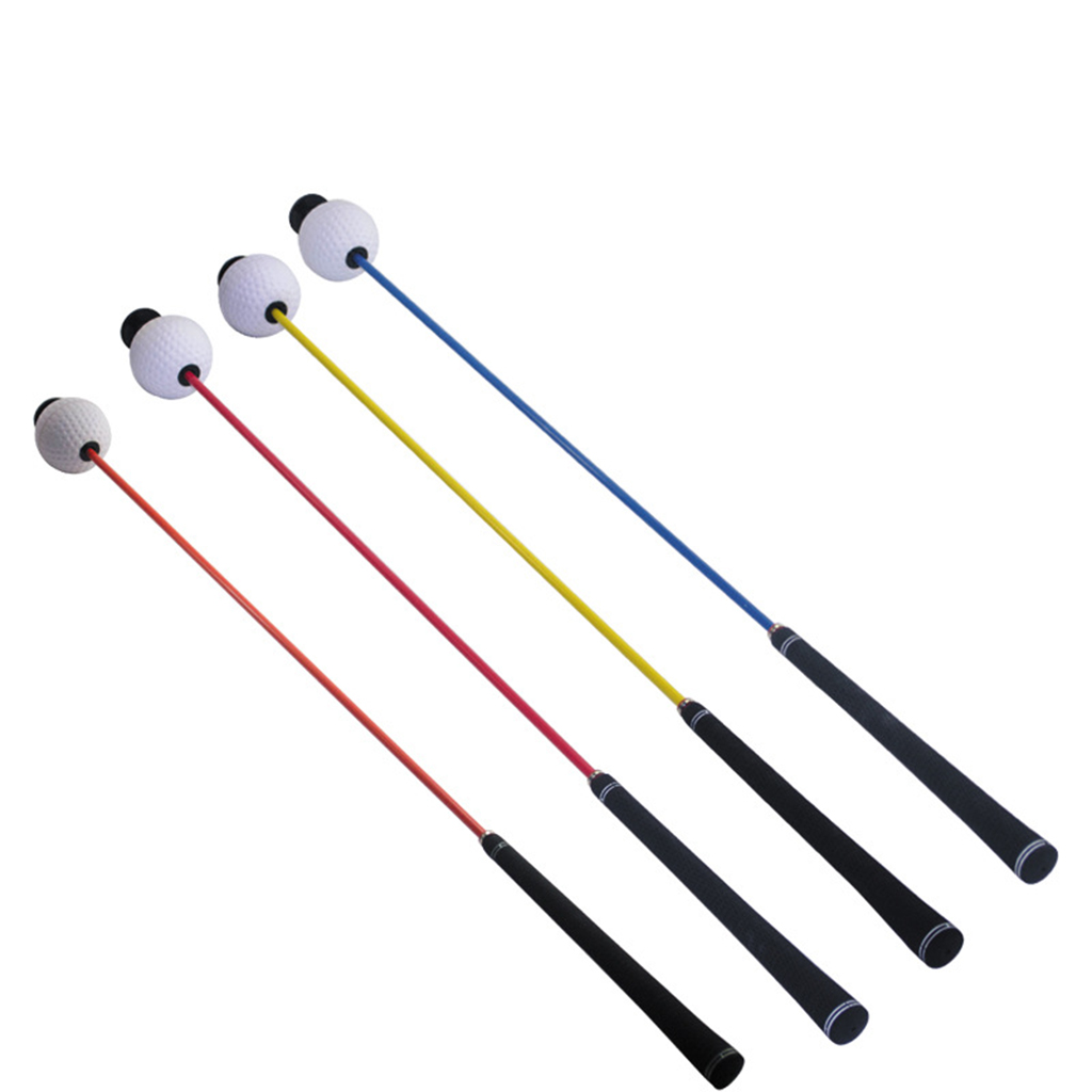 100cm Golf Practice Swing Aid Tool Beginners Auxiliary Training Equipment Swing Exercise Stick Indoor Outdoor Golf Equipment