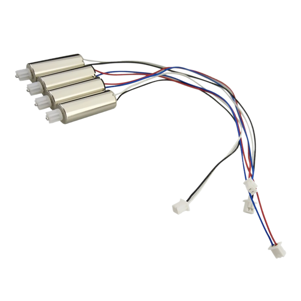 4x Replacement Motors and Large Gears and Pinions For E58 S168 JY019 UAV Four-axis Aircrafts