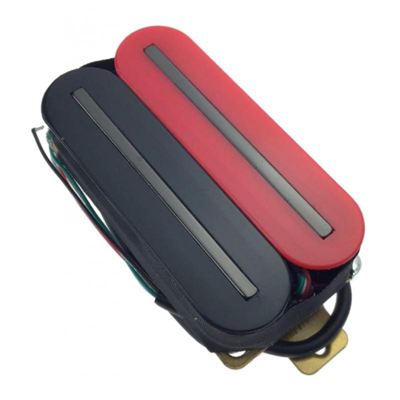 Dual Rail Humbucker Guitar Bridge Pickup H11-RDBK for Electric Guitar
