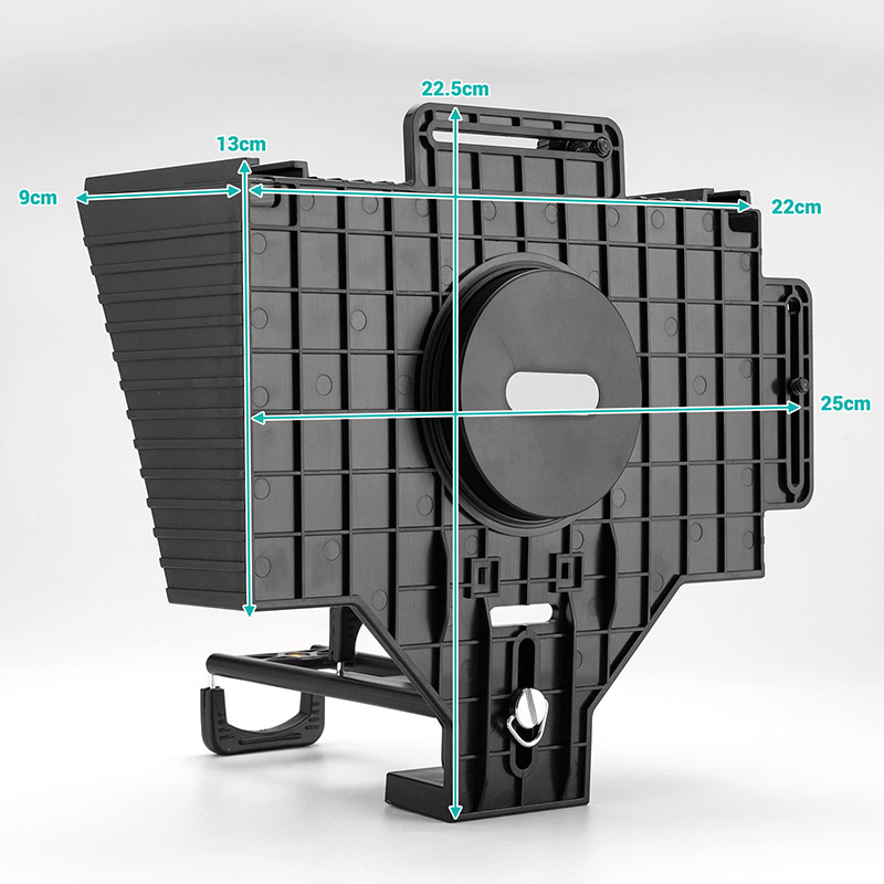 Teleprompter portátil Prompter para Smartphone, Tablet, Câmera