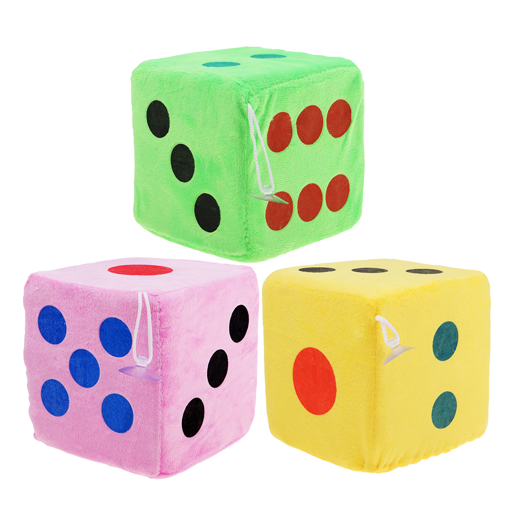 1Pc Large Sponge Dice Small Soft toys Kids Safety Green Yellow Pink for Kids Vent Toy Gifts Pink
