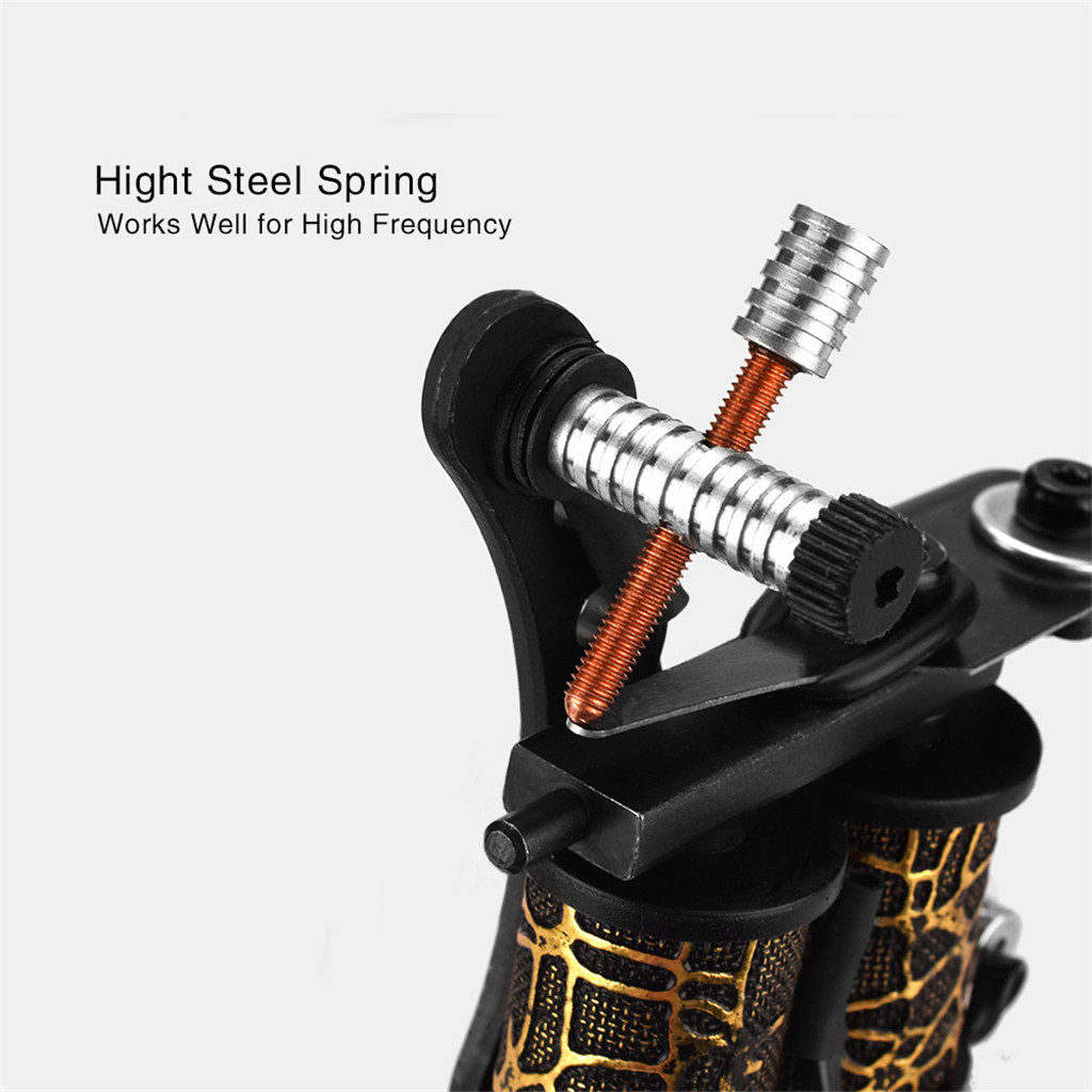 Metal Coils Tattoo Machine Straight Shader Circle Liner for Tattoos & Body Art