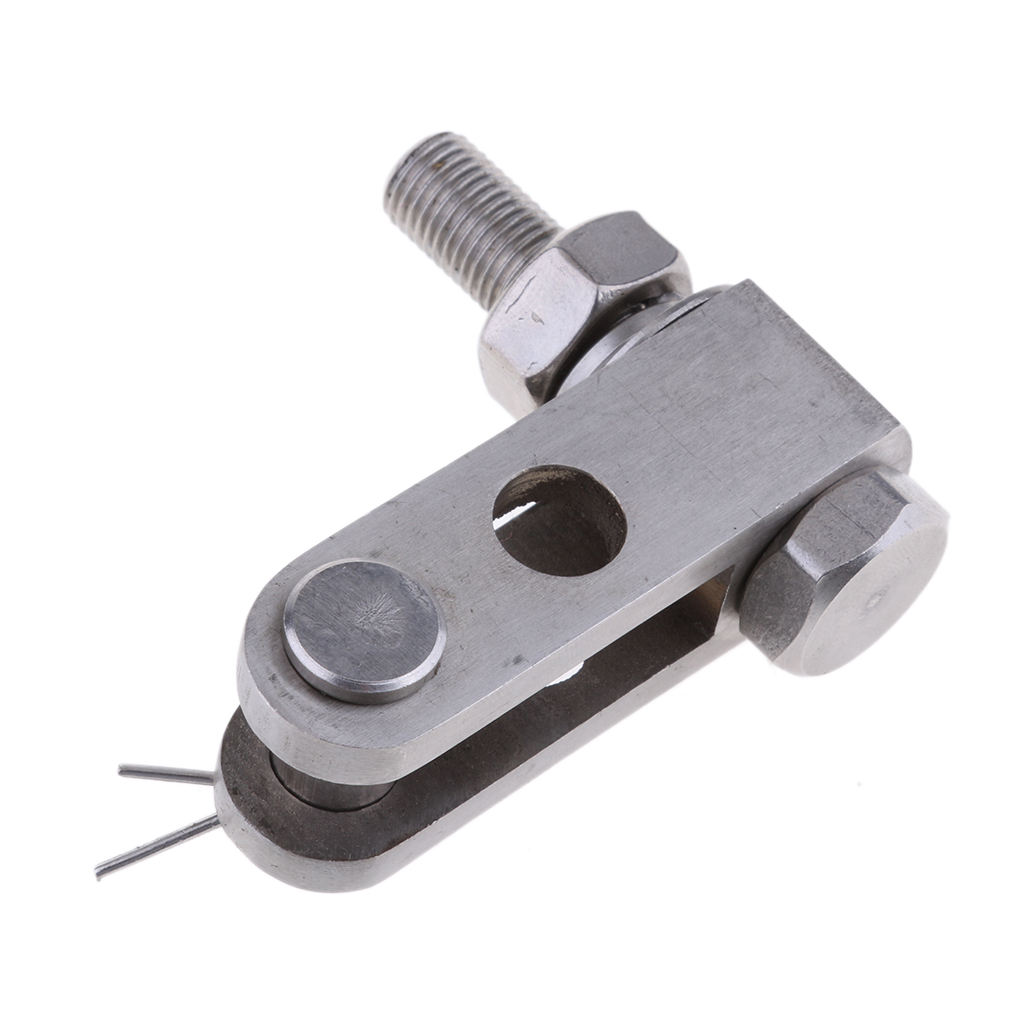 Silver Outboard Steering Clevis Kit With Short Bolt A75 Marine Boat Motor