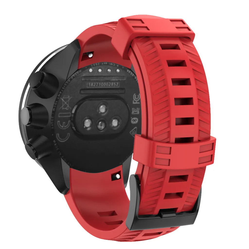 SmartWatch Strap for SUUNTO 9/ Baro Smart Watch  Men Women Silicone Sports Strap Replacement Smart Watch Accessories#p4