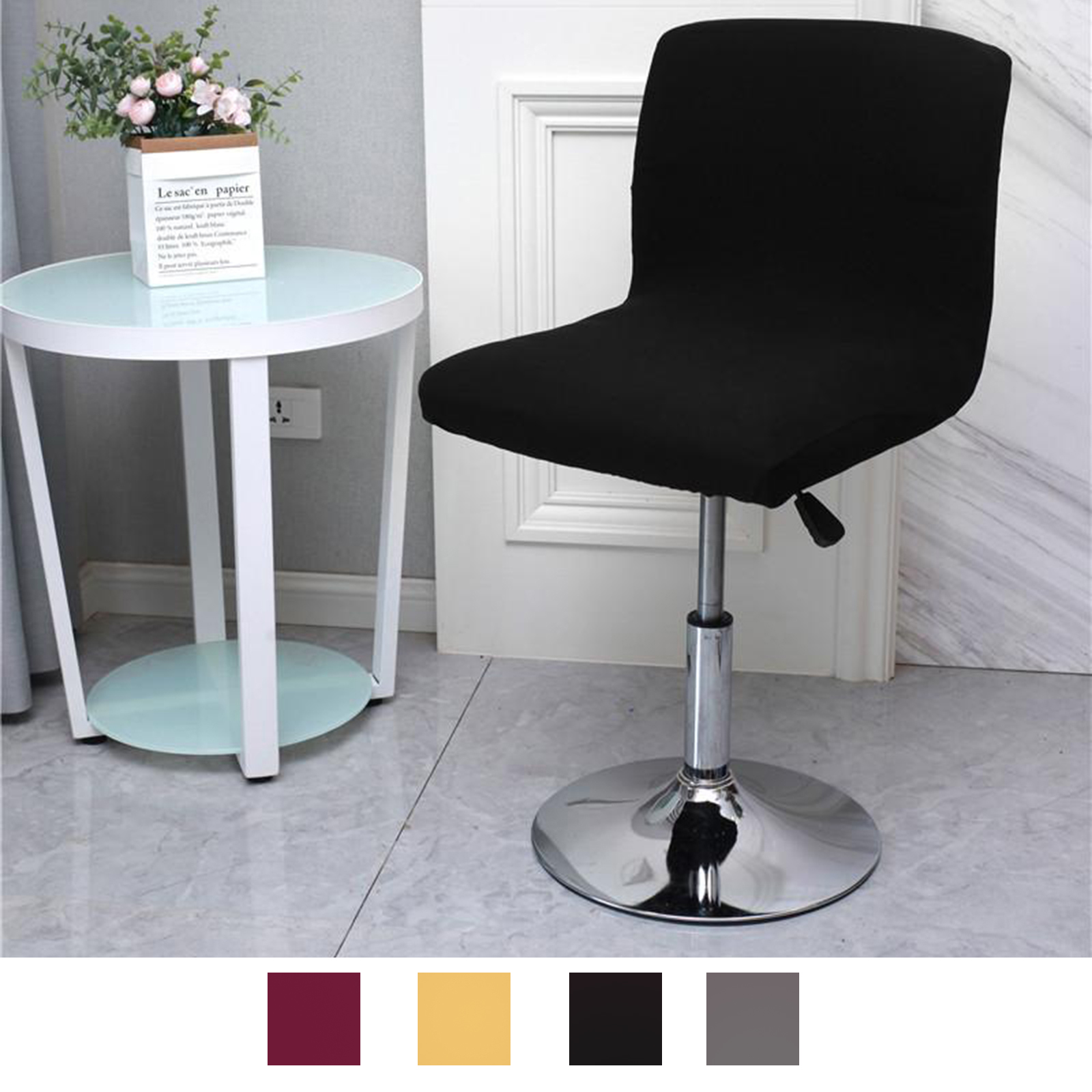 Stretchy Bar Stool Chair Cover Slip Covers, Counter Height Bar Stool Covers