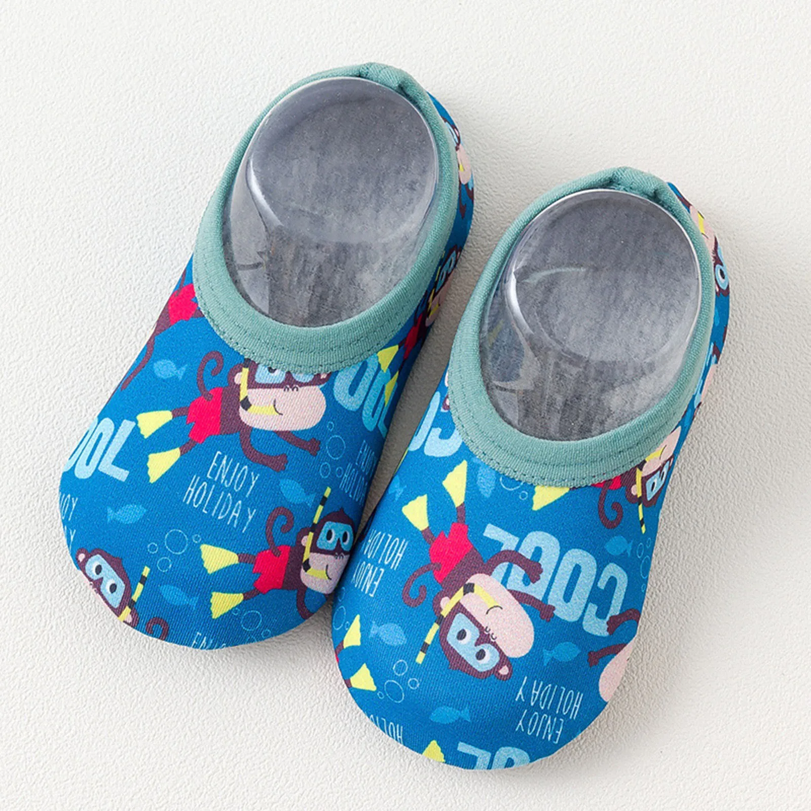 MULINSEN Toddler Water Shoes Kids Barefoot Quick-Dry Non-Slip Aqua Socks Outdoor Beach Swim Shoes for Baby Boys Girls