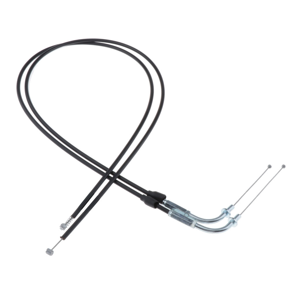2pcs Motorcycle Throttle Cable Line Assembly for Harley  XL1200 XL883 1200 883, 110cm 43.3
