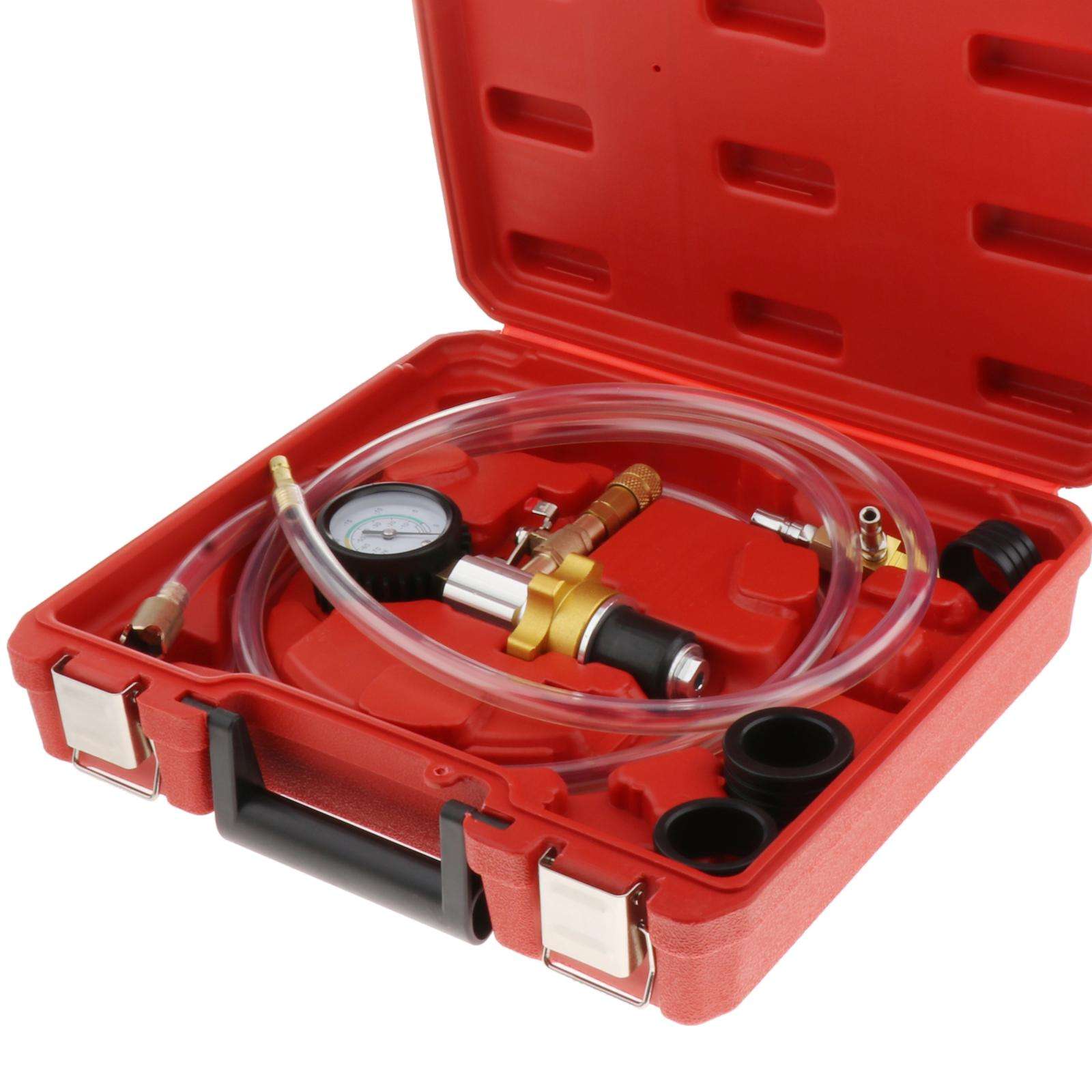 Professional Automotive Vacuum Cooling System Radiator Coolant Refilling & Purge Tools Kit, Durable & Practical
