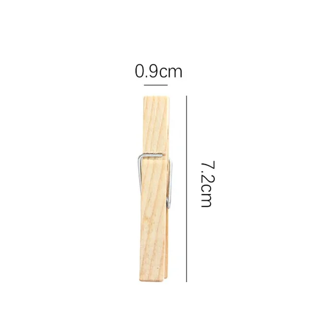 Wooden clip large
