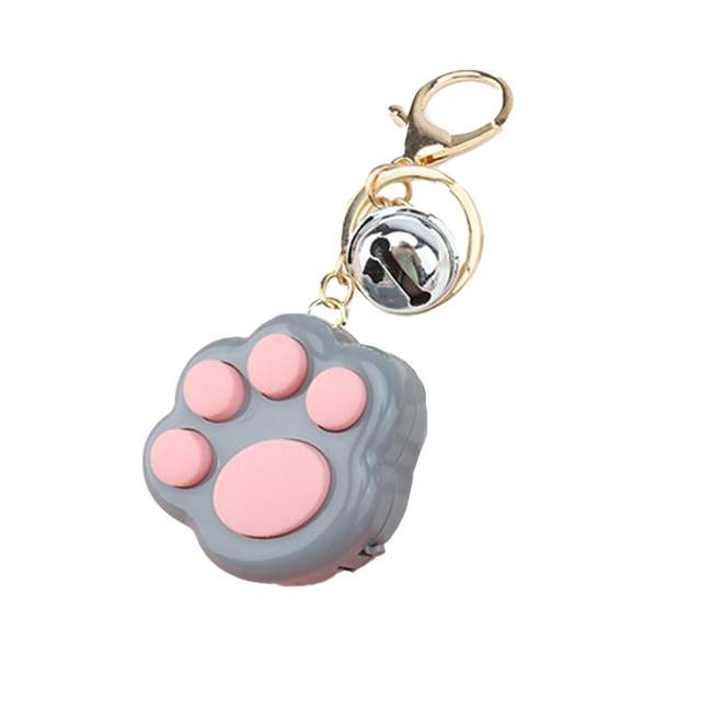 Mini Cat Paw Game Keychain Led Electronic Memory Games For Kids