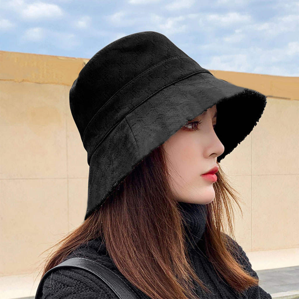 Warm Wool Cloche Hat Fashion Multiple Colour Elegant Vintage Cloche Hats for Fisherman Hat Autumn Winter Lady Winter Hat