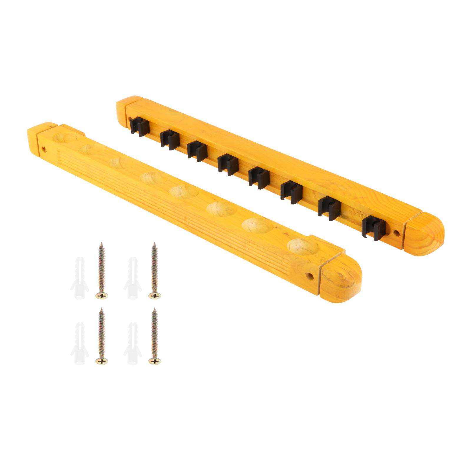 Billiard Cue Rack Cue Rest for Pool Bars Pool Stick Holder for Billiard Players Rest Clubs Stand