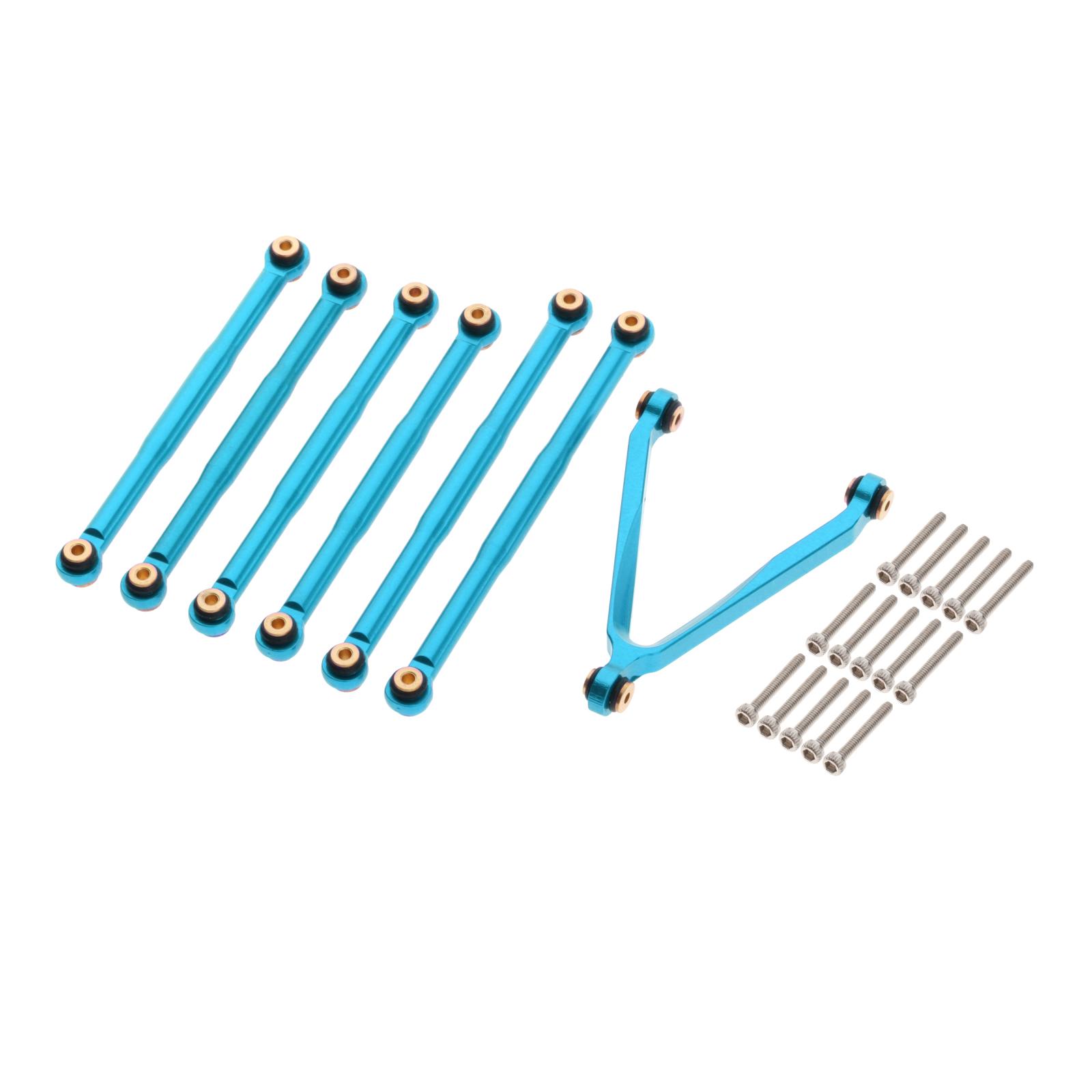 Aluminum Link Set for Axial SCX24 AXI90081 1:24 Scale Buggy Car Replacement