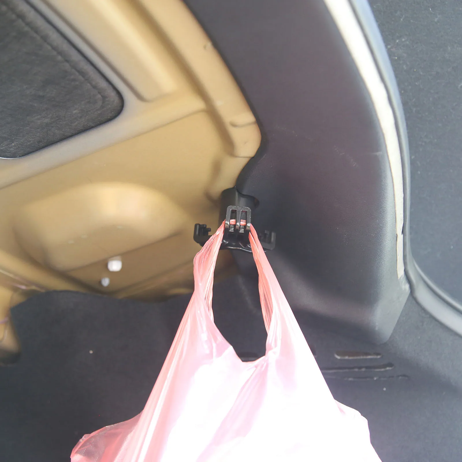 Car Pendant Trunk Trunk Grocery Bag Hook Luggage Compartment Glove Bag Hook Load-bearing Over 20kg For Tesla Model 3