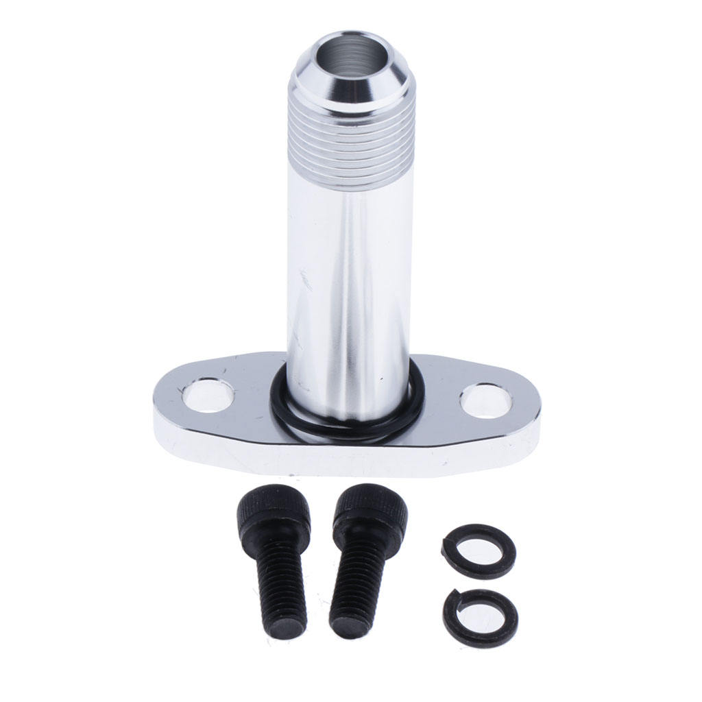 Extended 10AN Turbo Oil Drain Flange Fitting For Precision and  T3/T4 Turbochargers