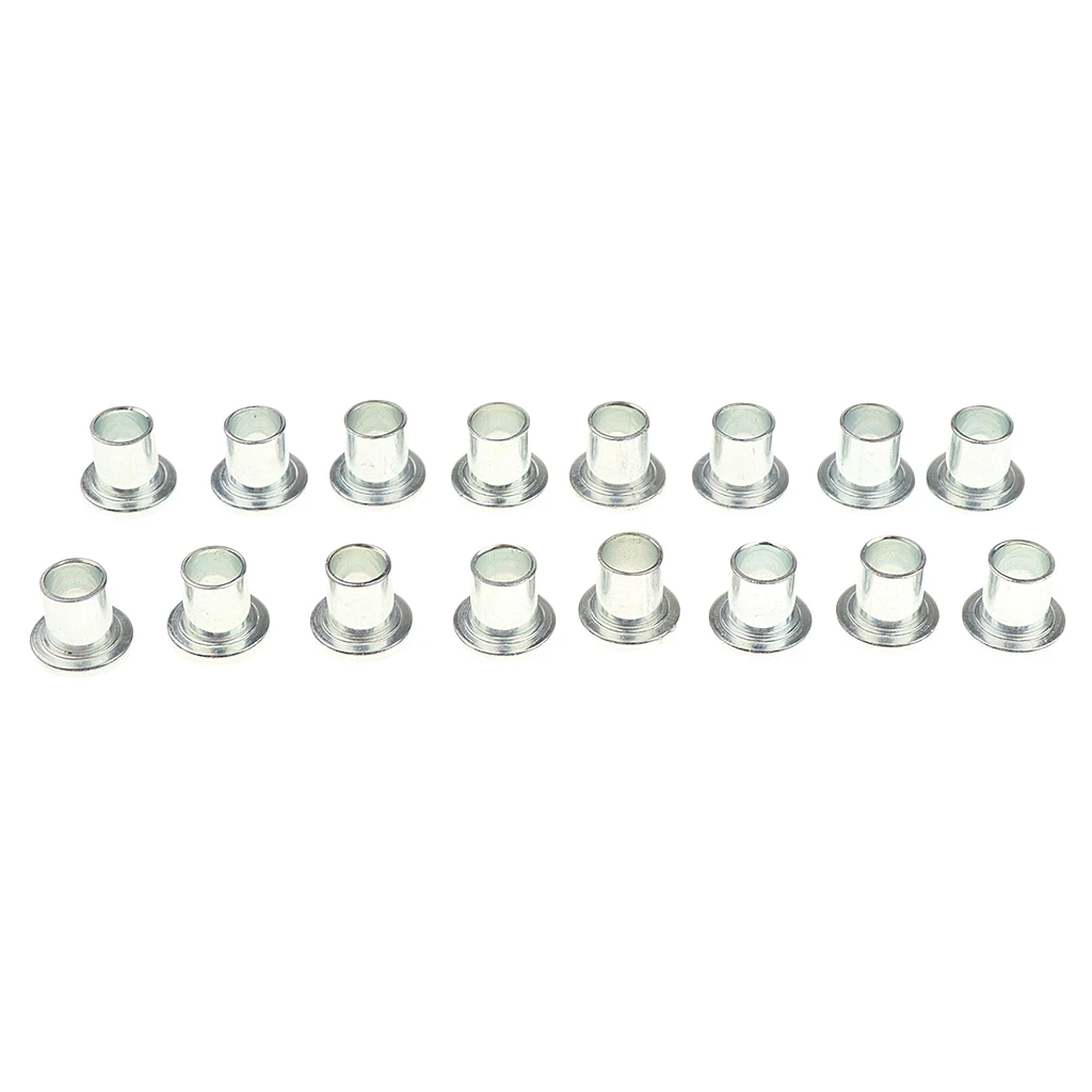 MagiDeal 16pcs Durable Iron Roller Skate Wheels Accessories Center Bearing Bushing Spacer for Longboard Parts Accessories
