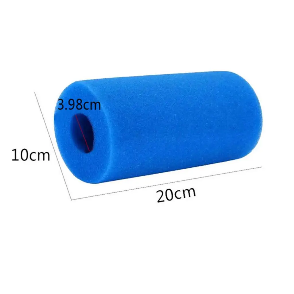 For Intex Type A Reusable Swimming Pool Filter Foam Cartridge 20x10cm