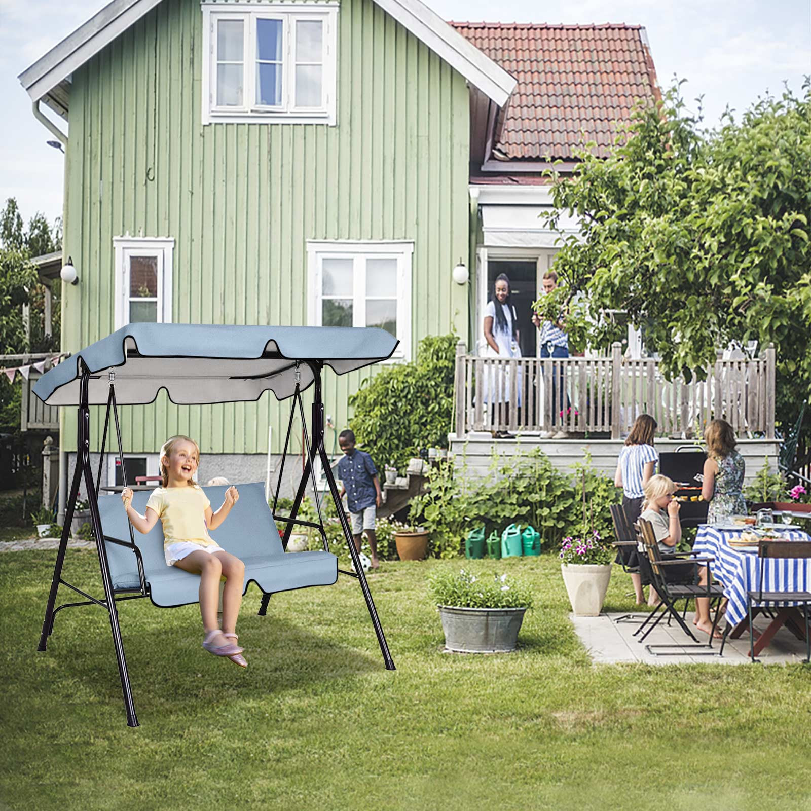 Title 26, Garten-/Innenhof-wasserdichte Hausgartenschauke...